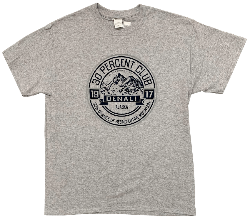 30% Club Denali Alaska T-shirt