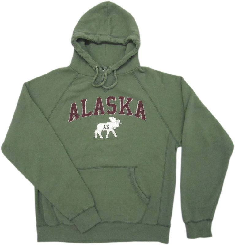 Raging Fire Moose Alaska Hoodie