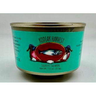 Canned Sockeye Salmon 7.5 oz