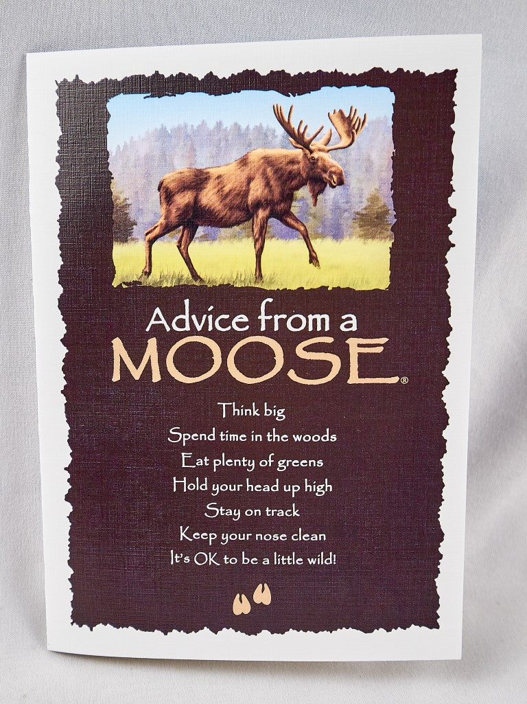 Advice From a Moose Card